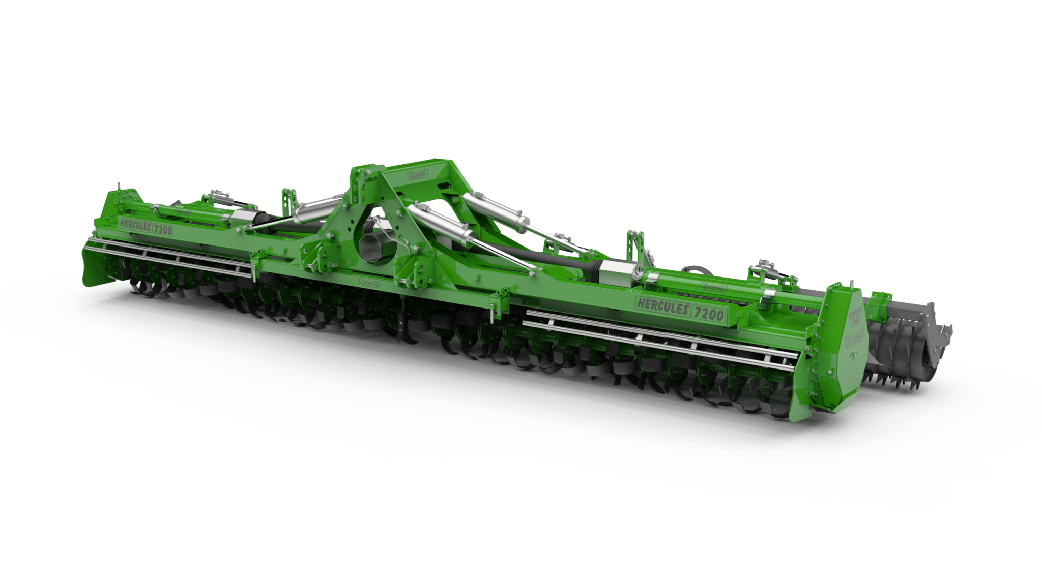 Rotary Tillers - Folding Rotary Tiller for working the soil