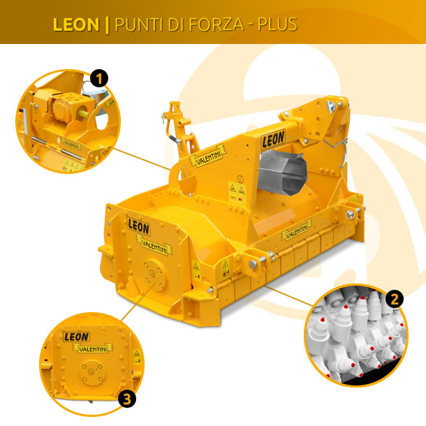 Valentini Stone Crusher Rock Crusher LEON 1500, 62 